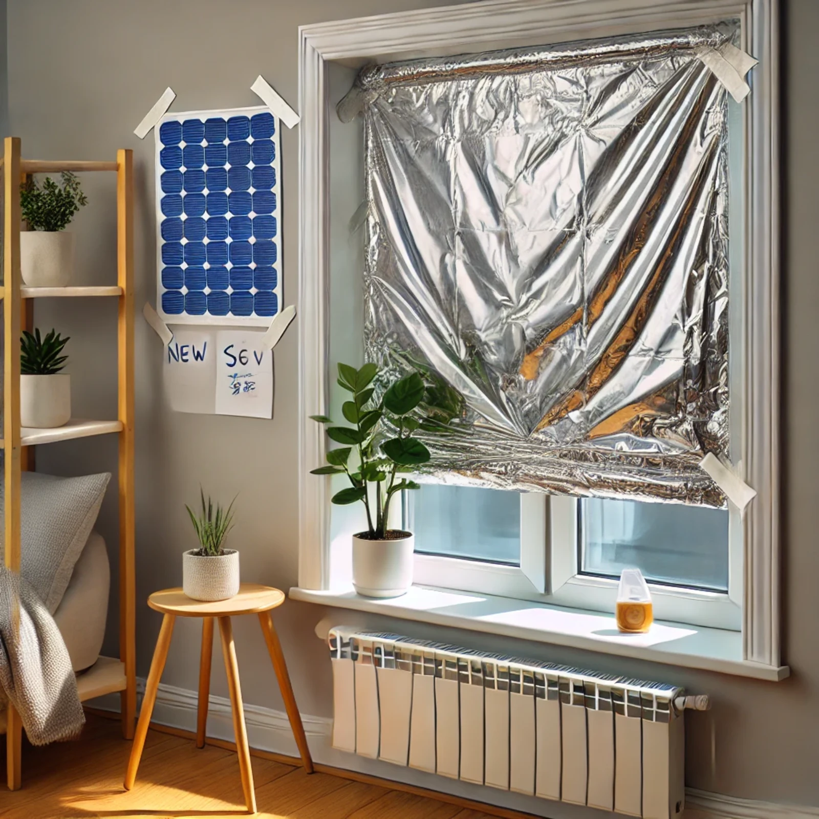 DIY: Kann man mit Alufolie Pflanzen gegen Hitze schützen?